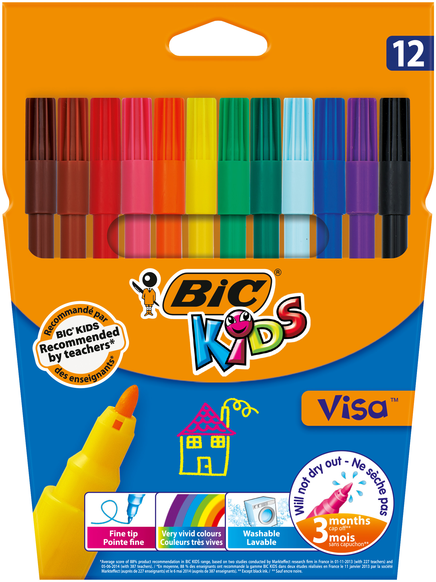 BIC® Kids Visa™ flamastry