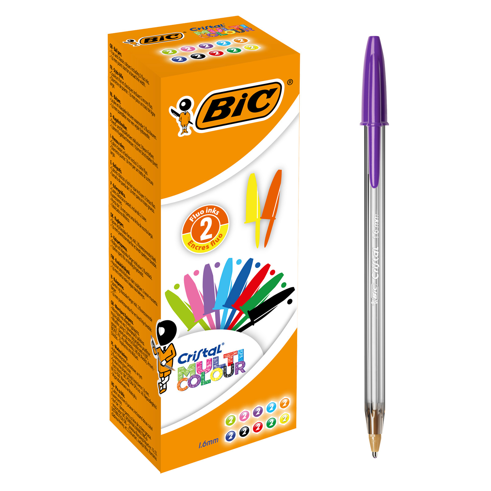 BIC® Cristal® Multicolour długopis