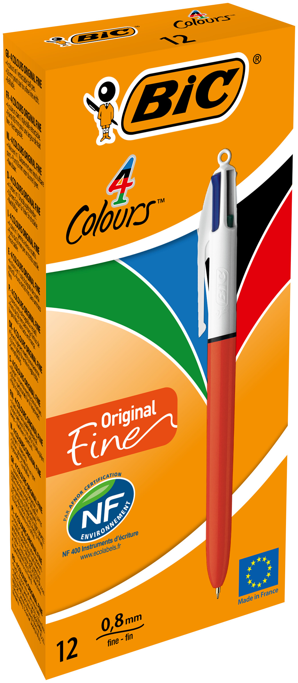 BIC® 4 Colours Original Fine długopis