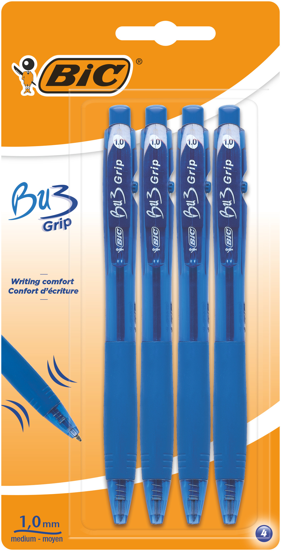 BIC® Bu3 Grip długopis