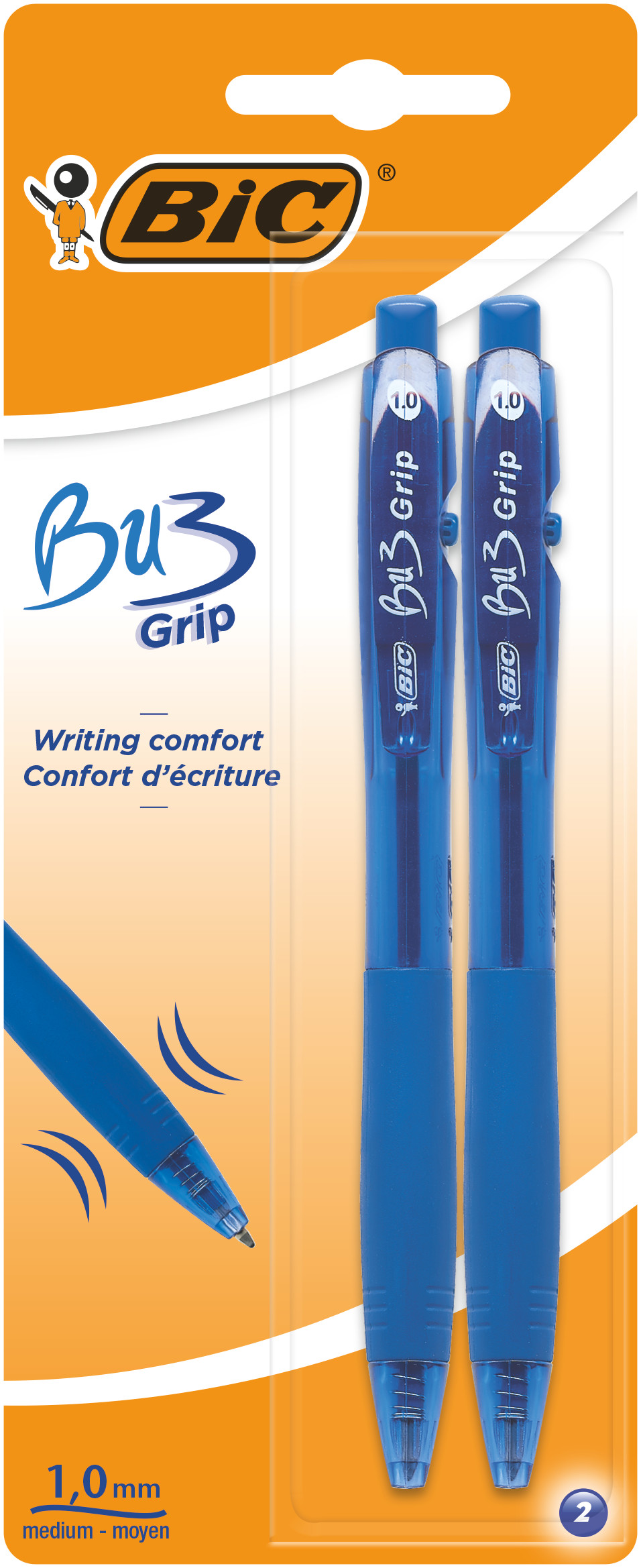 BIC® Bu3 Grip długopis