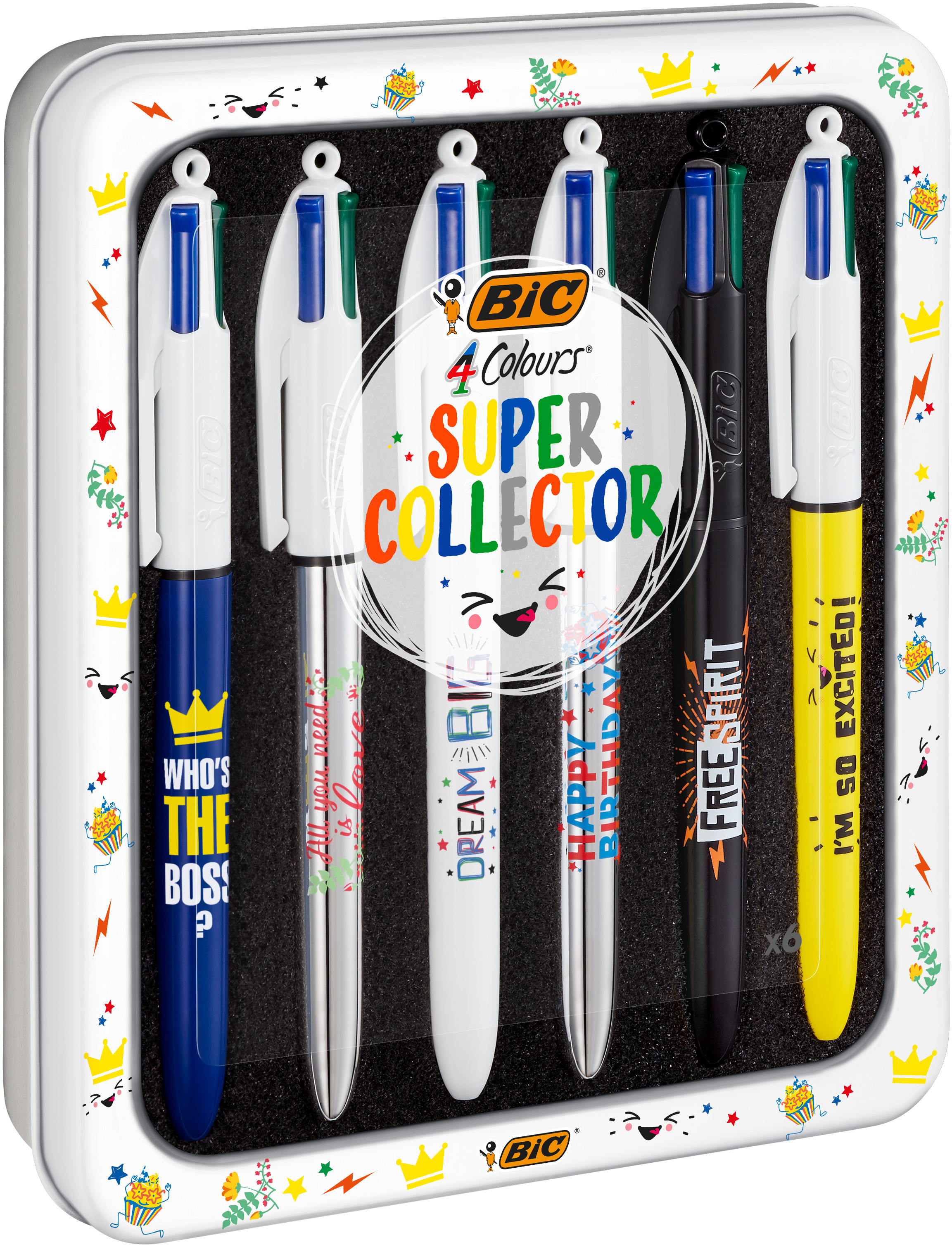 BIC® 4 Colours MESSAGES długopis