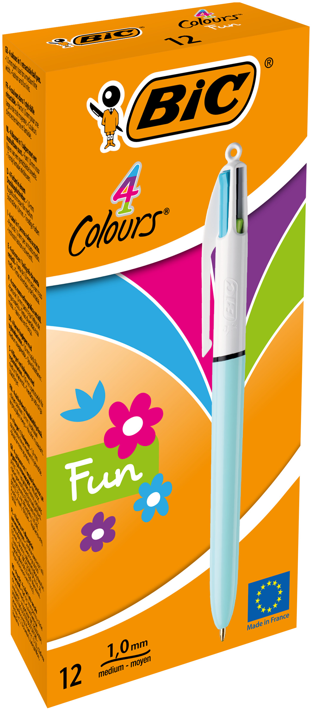 BIC® 4 Colours Fun długopis